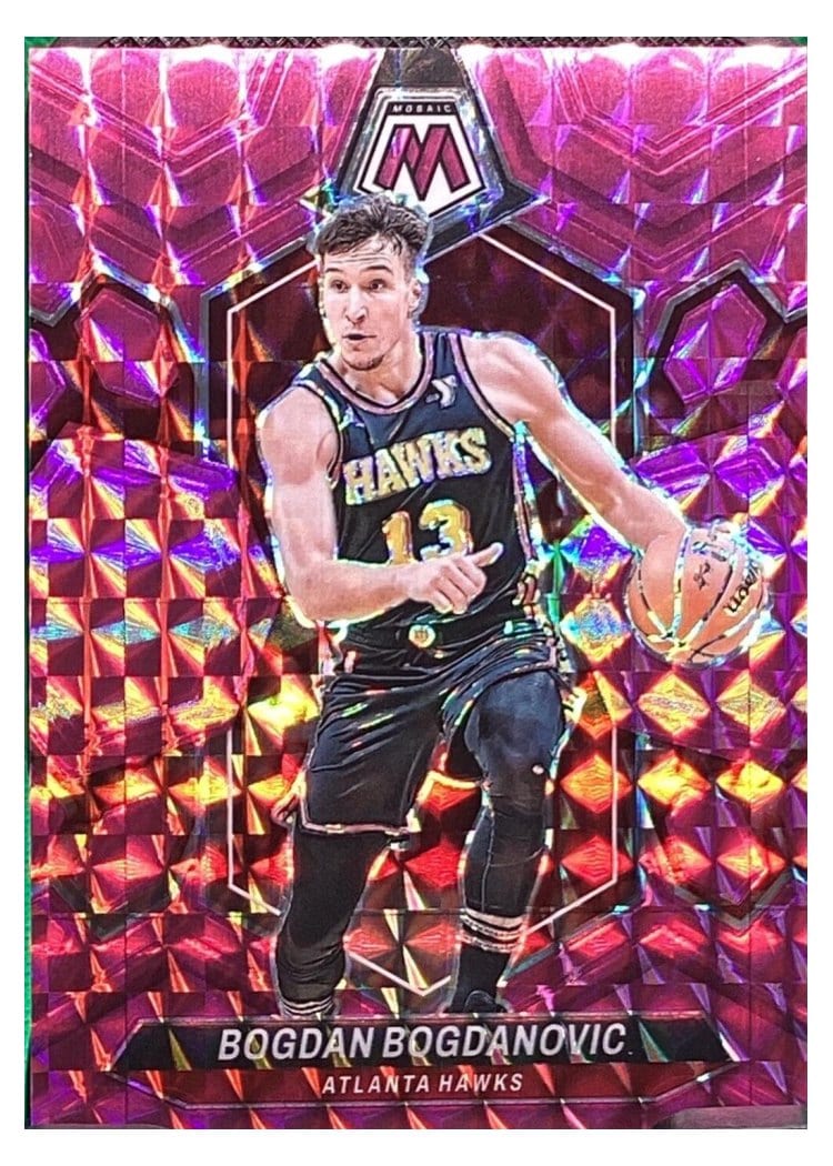 2023-24 Panini Mosaic Base Set Bogdan Bogdanovic #24 card