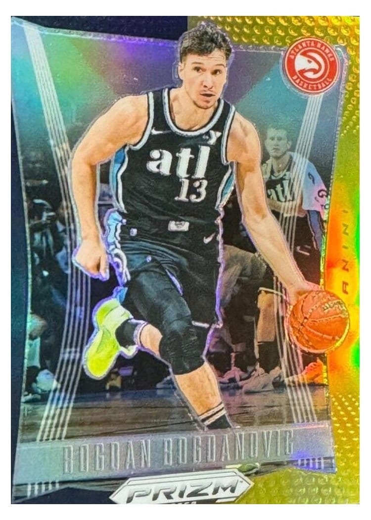 2023-24 Panini Prizm Base Set Bogdan Bogdanovic #23 card