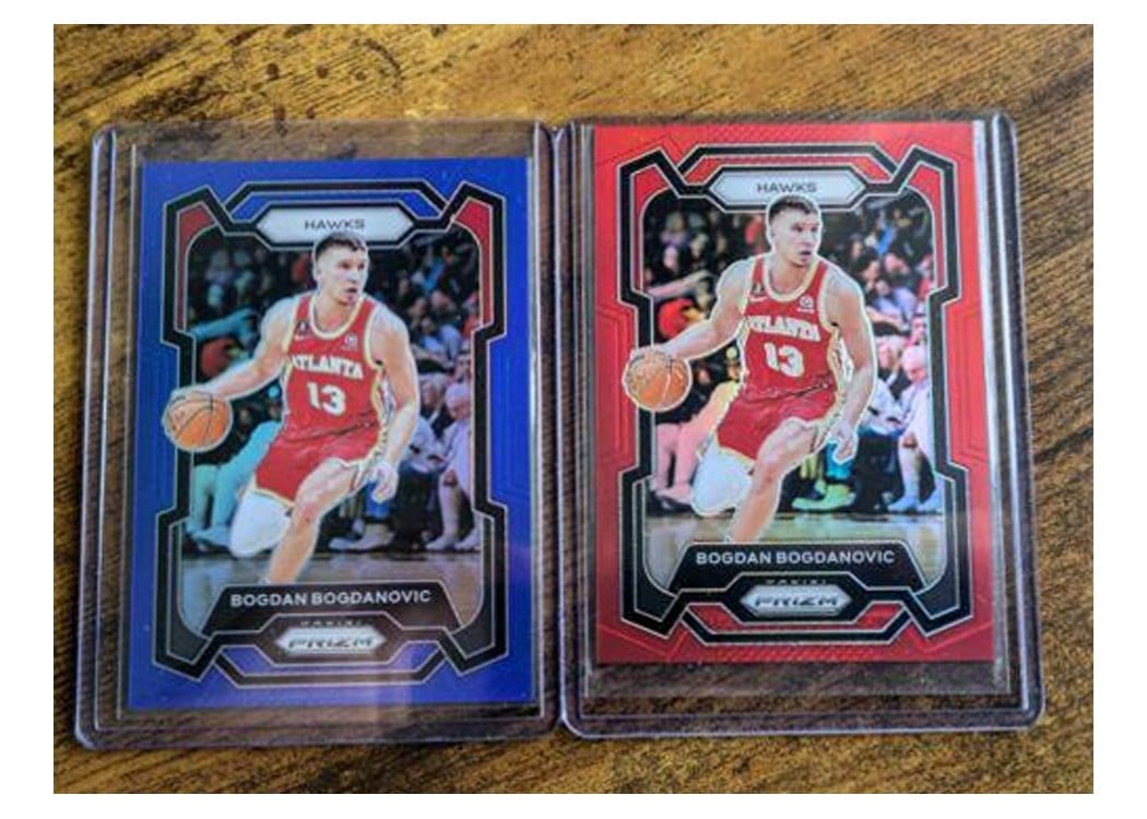 2023-24 Panini Prizm Base Set Bogdan Bogdanovic #23 card