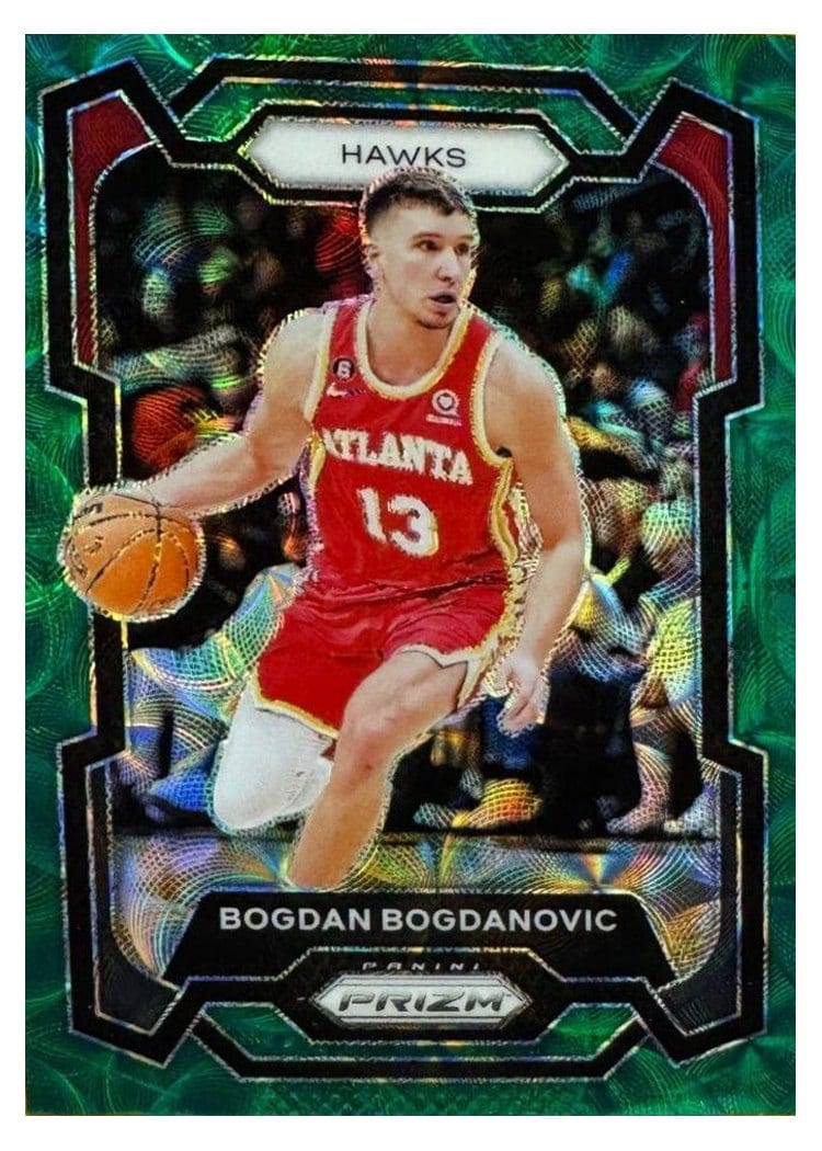 2023-24 Panini Prizm Base Set Bogdan Bogdanovic #23 card
