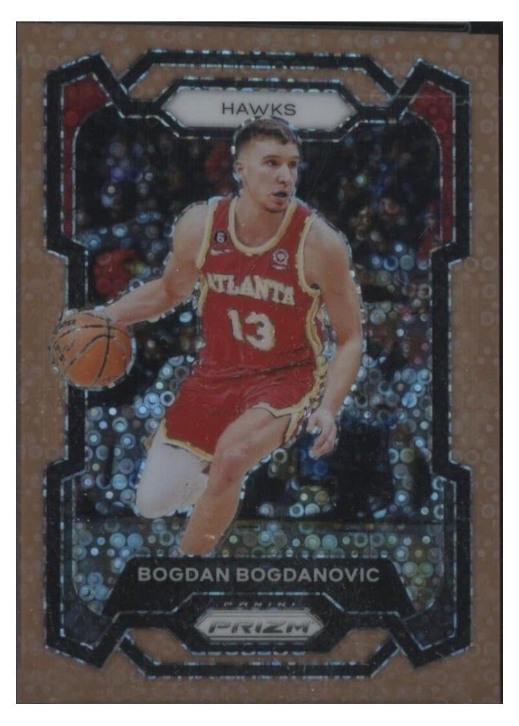 2023-24 Panini Prizm Base Set Bogdan Bogdanovic #23 card