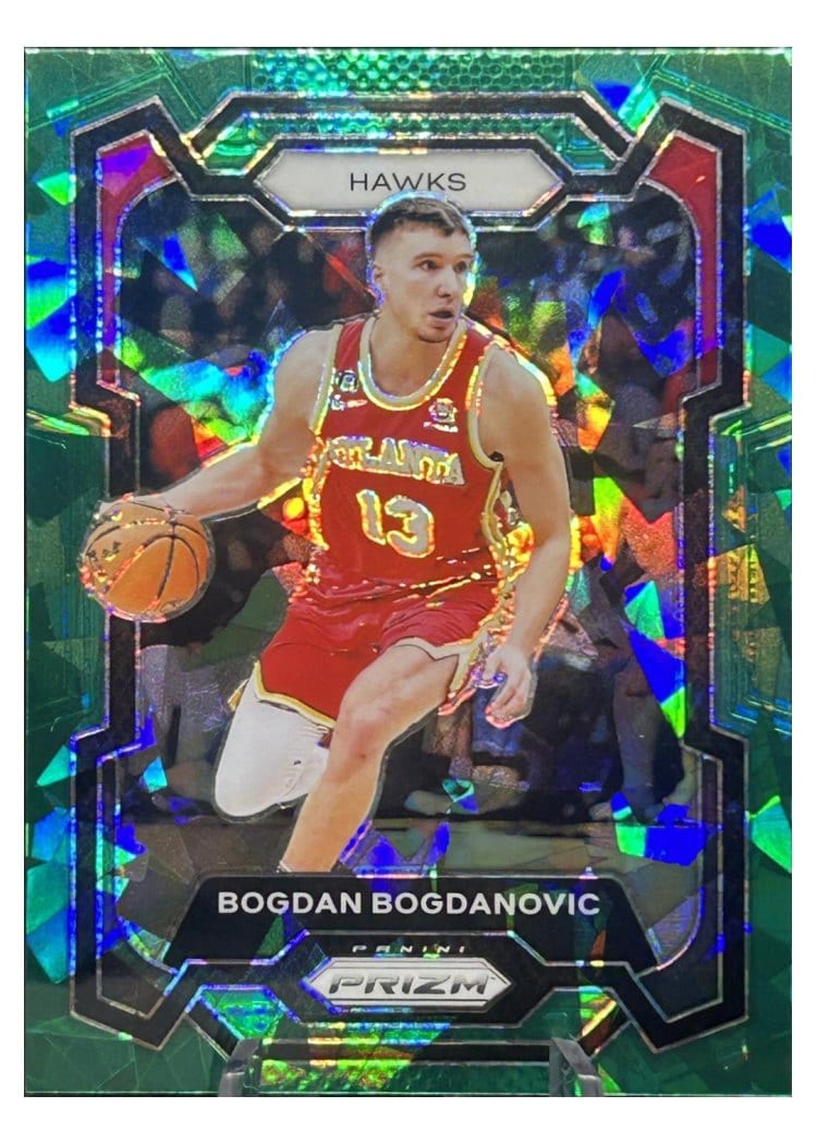 2023-24 Panini Prizm Base Set Bogdan Bogdanovic #23 card