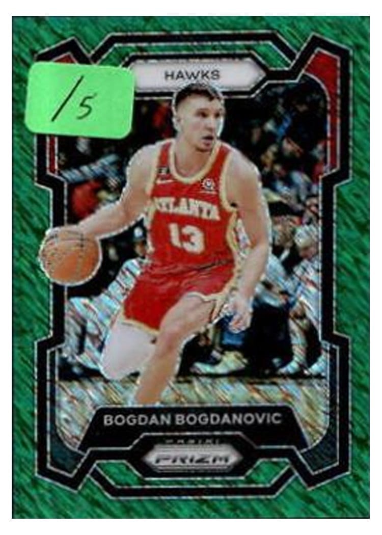 2023-24 Panini Prizm Base Set Bogdan Bogdanovic #23 card