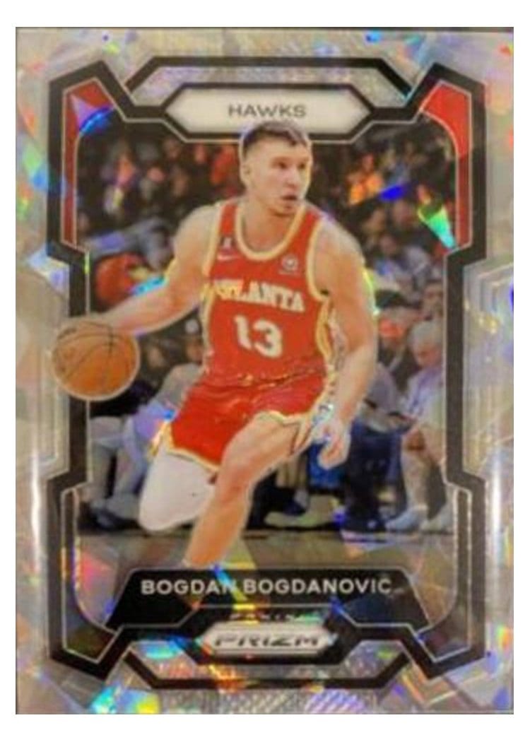 2023-24 Panini Prizm Base Set Bogdan Bogdanovic #23 card