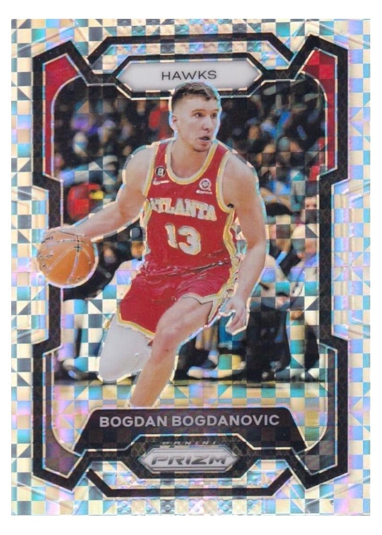 2023-24 Panini Prizm Base Set Bogdan Bogdanovic #23 card