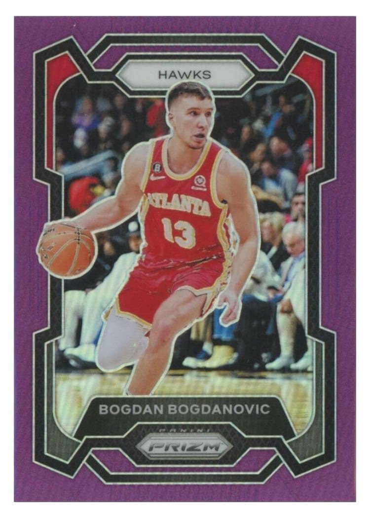 2023-24 Panini Prizm Base Set Bogdan Bogdanovic #23 card