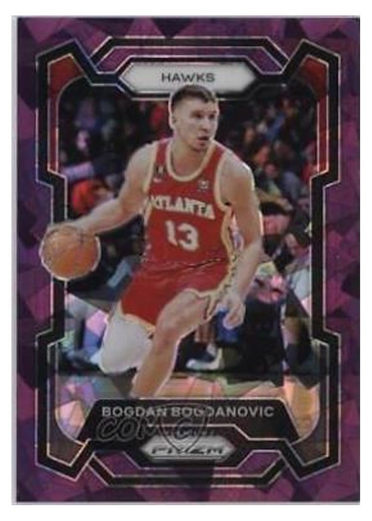 2023-24 Panini Prizm Base Set Bogdan Bogdanovic #23 card