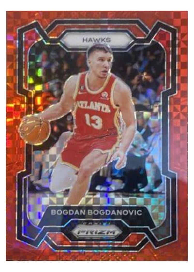 2023-24 Panini Prizm Base Set Bogdan Bogdanovic #23 card