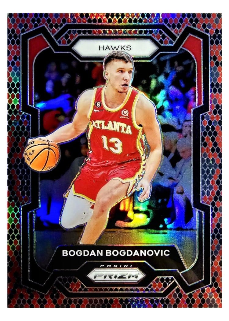2023-24 Panini Prizm Base Set Bogdan Bogdanovic #23 card