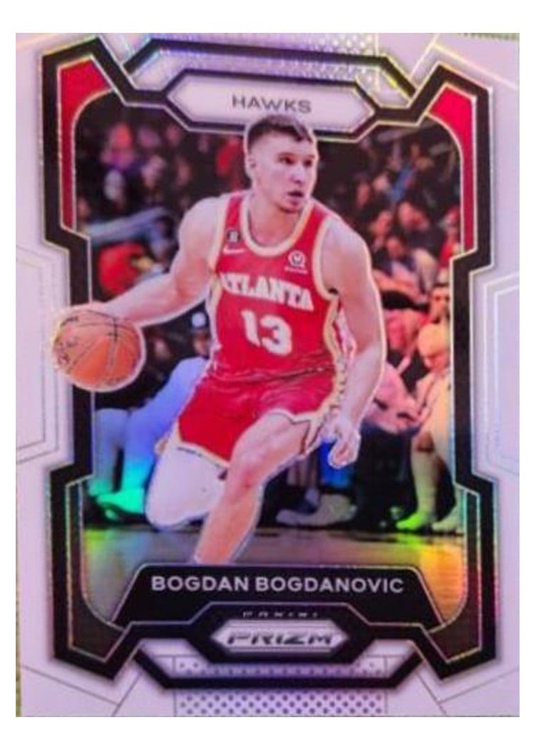 2023-24 Panini Prizm Base Set Bogdan Bogdanovic #23 card
