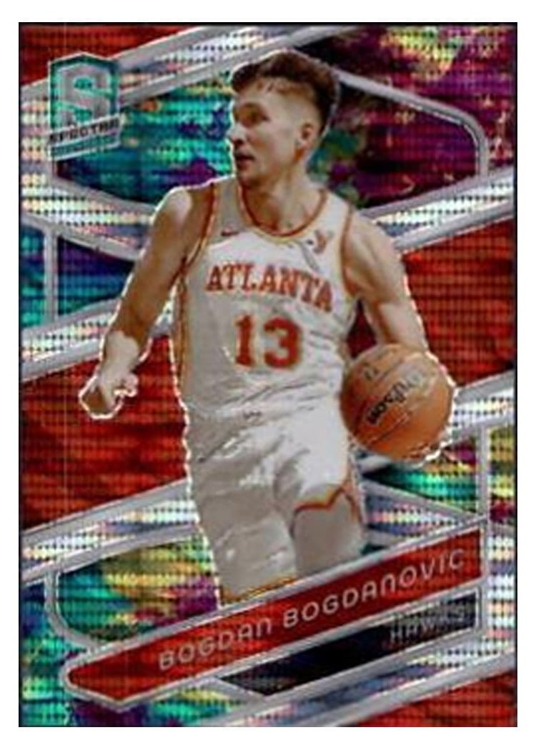 2023-24 Panini Spectra Base Set Bogdan Bogdanovic Celestial #60 card
