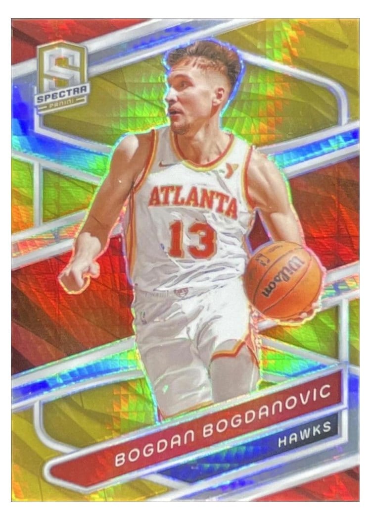 2023-24 Panini Spectra Base Set Bogdan Bogdanovic #60 card
