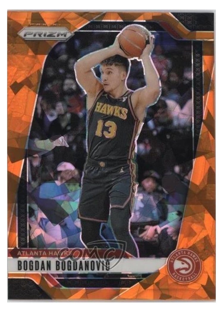 2024-25 Panini Prizm Base Set Bogdan Bogdanovic #105 card