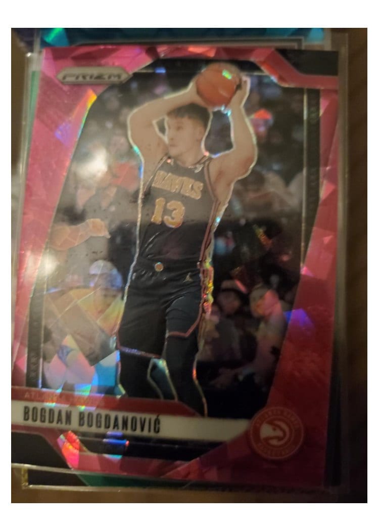 2024-25 Panini Prizm Base Set Bogdan Bogdanovic #105 card