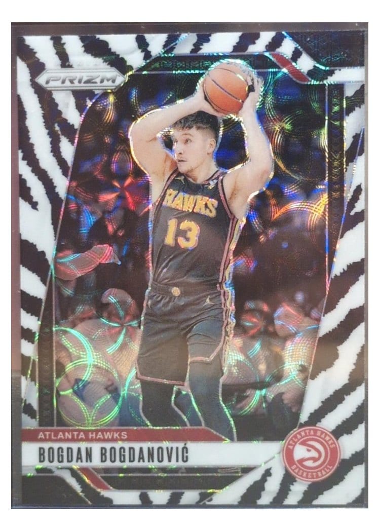 2024-25 Panini Prizm Base Set Bogdan Bogdanovic #105 card