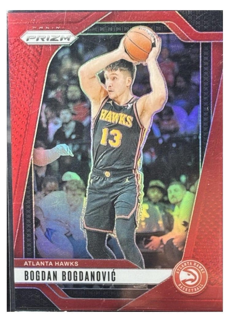 2024-25 Panini Prizm Base Set Bogdan Bogdanovic #105 card