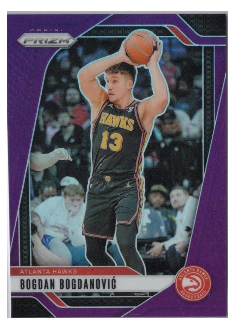 2024-25 Panini Prizm Base Set Bogdan Bogdanovic #105 card