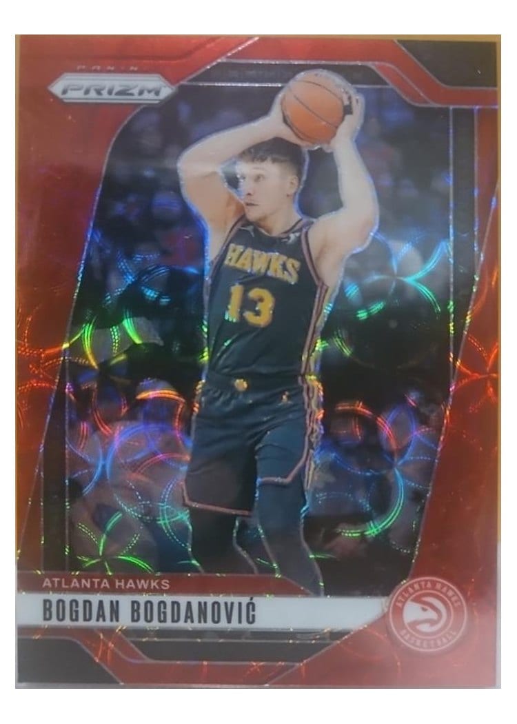 2024-25 Panini Prizm Base Set Bogdan Bogdanovic #105 card