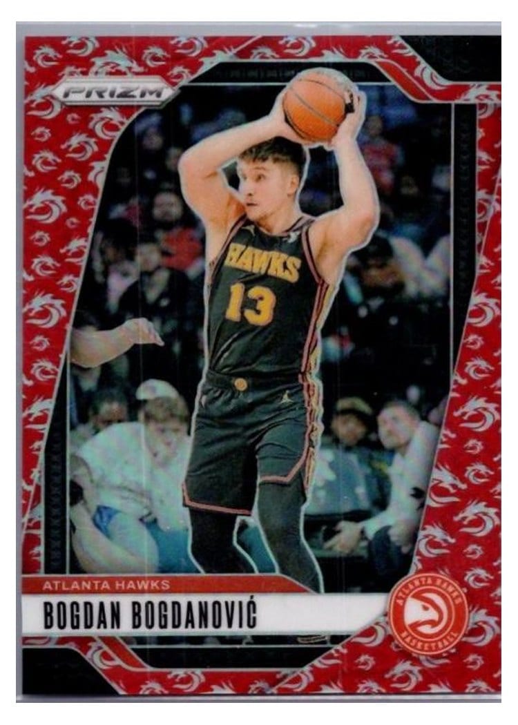 2024-25 Panini Prizm Base Set Bogdan Bogdanovic #105 card