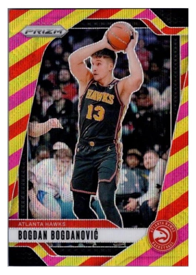 2024-25 Panini Prizm Base Set Bogdan Bogdanovic #105 card