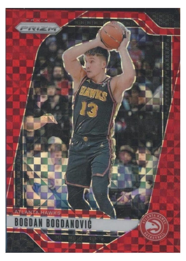 2024-25 Panini Prizm Base Set Bogdan Bogdanovic #105 card