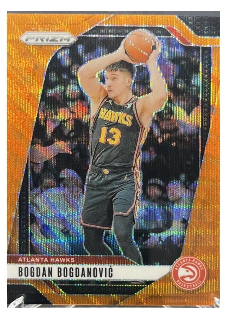 2024-25 Panini Prizm Base Set Bogdan Bogdanovic #105 card