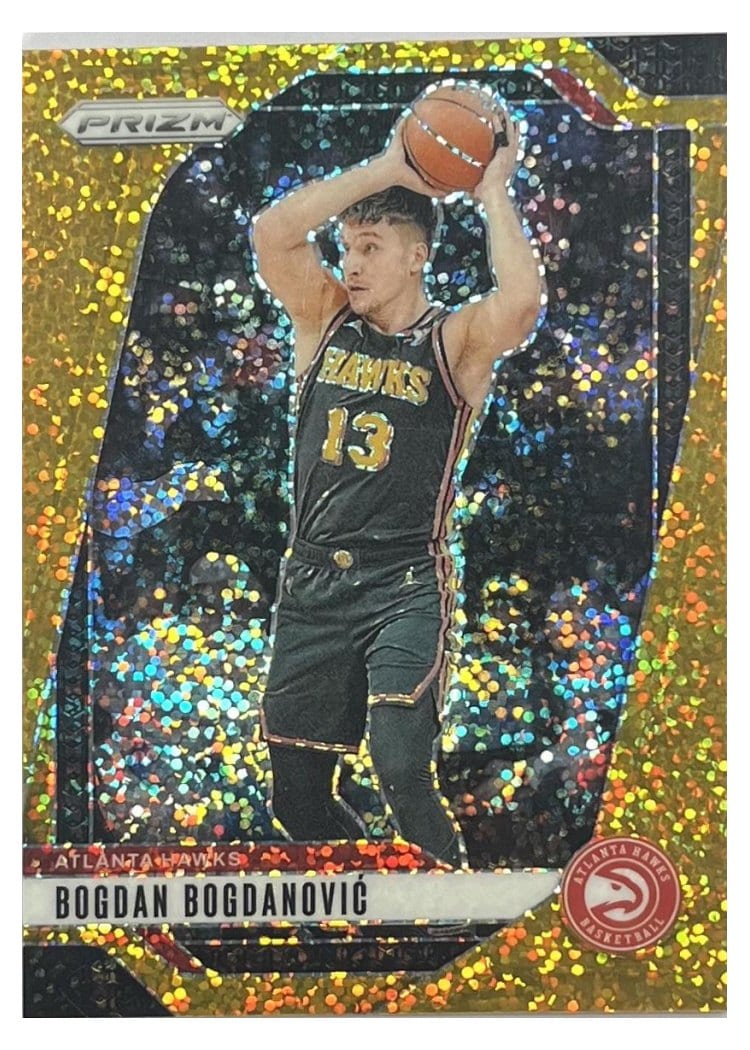 2024-25 Panini Prizm Base Set Bogdan Bogdanovic #105 card