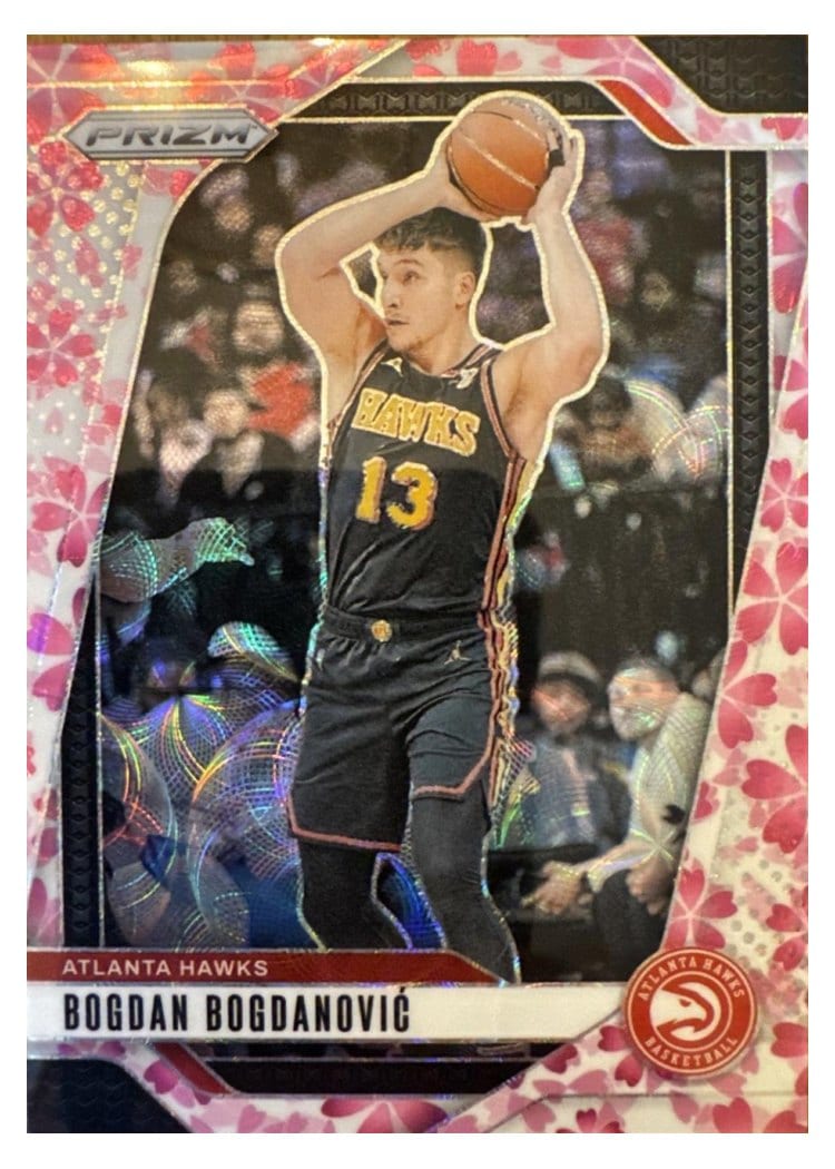 2024-25 Panini Prizm Base Set Bogdan Bogdanovic #105 card