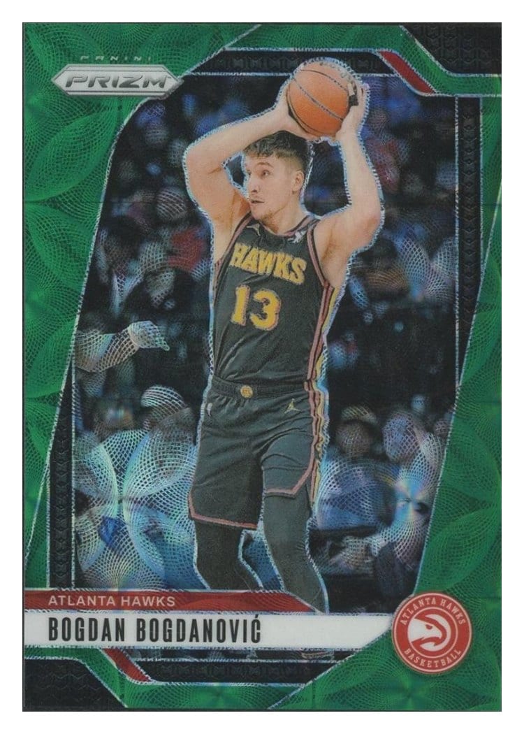 2024-25 Panini Prizm Base Set Bogdan Bogdanovic #105 card