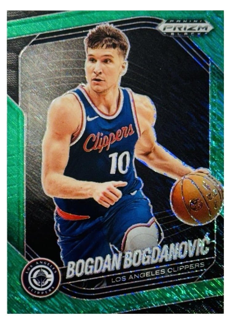 2024-25 Panini Prizm Base Set Bogdan Bogdanovic #105 card