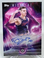2025-26 Topps Midnight Dark Matter Autographs Bogdan Bogdanovic #DMA-BBO card