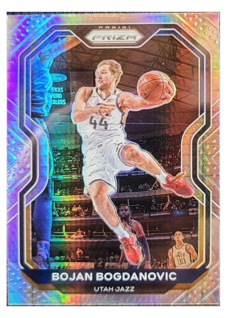 2020-21 Panini Prizm Base Set Bojan Bogdanovic Hyper Prizm #72 card