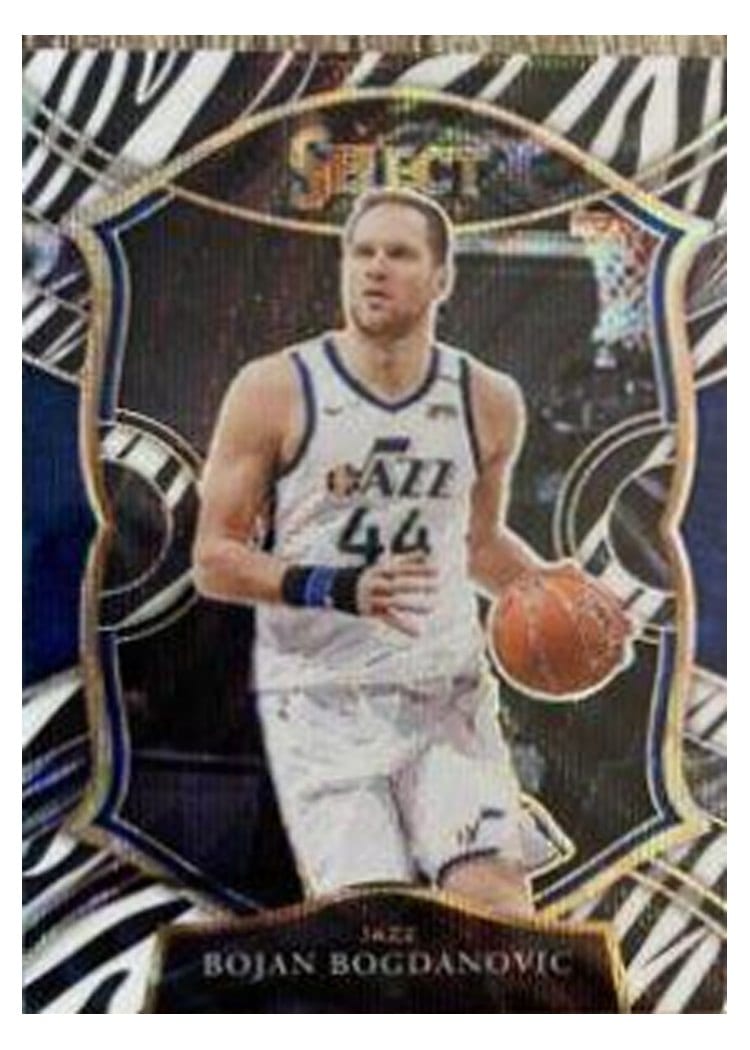 2020-21 Panini Select Base Set Bojan Bogdanovic #47 card