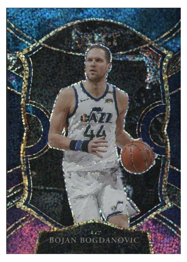 2020-21 Panini Select Base Set Bojan Bogdanovic Cosmic #47 card