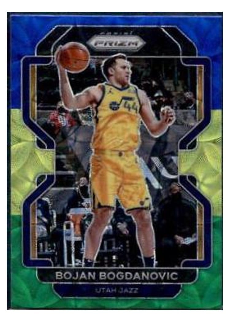 2021-22 Panini Prizm Base Set Bojan Bogdanovic #67 card