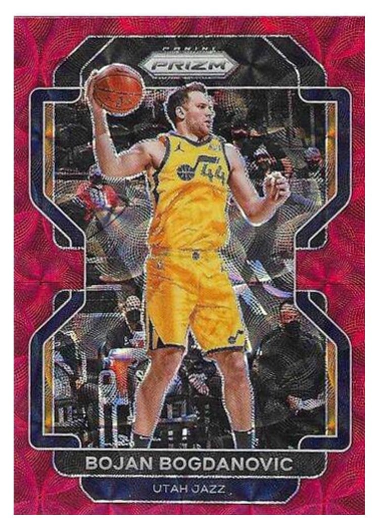 2021-22 Panini Prizm Base Set Bojan Bogdanovic #67 card