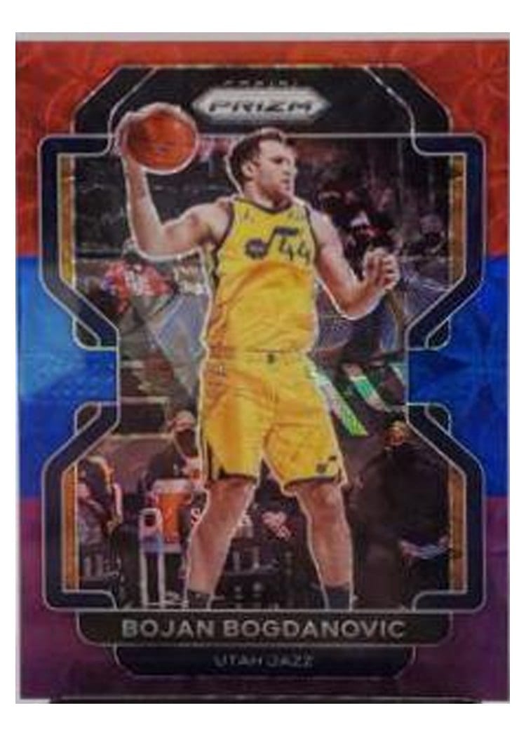 2021-22 Panini Prizm Base Set Bojan Bogdanovic #67 card