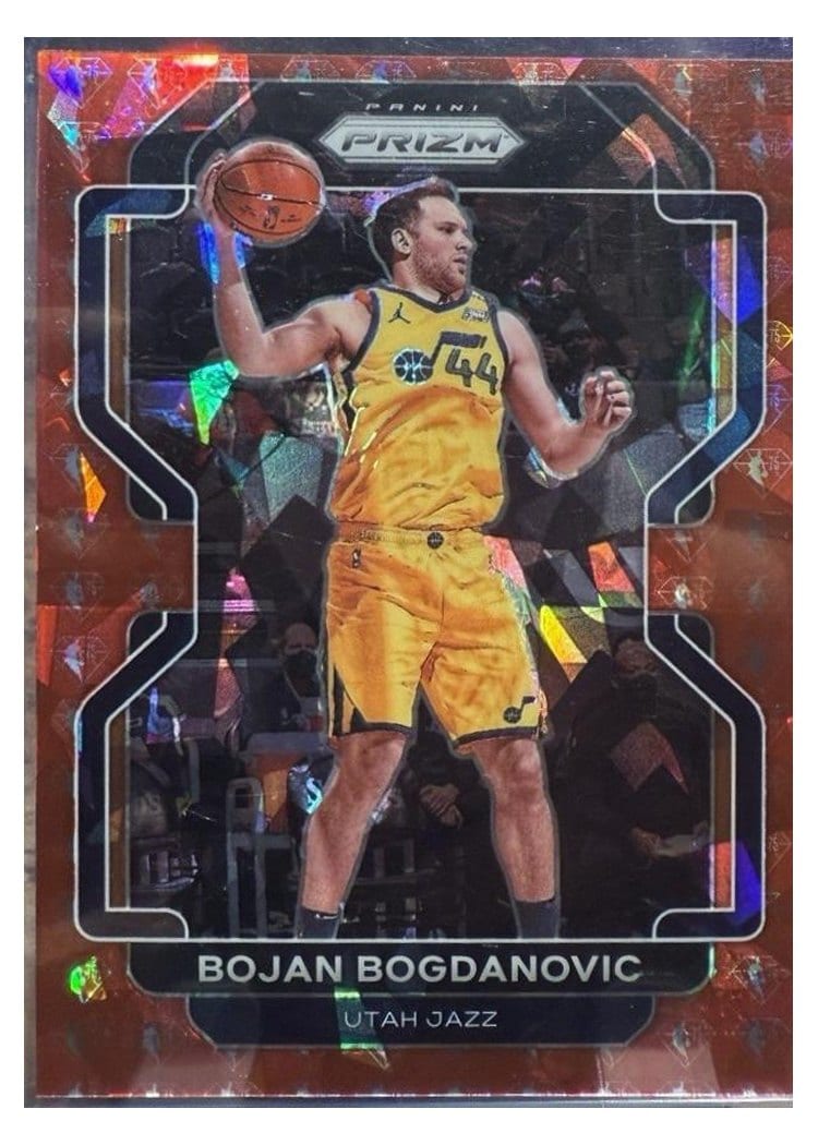 2021-22 Panini Prizm Base Set Bojan Bogdanovic #67 card