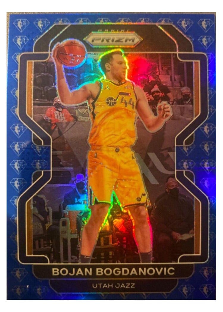 2021-22 Panini Prizm Base Set Bojan Bogdanovic #67 card