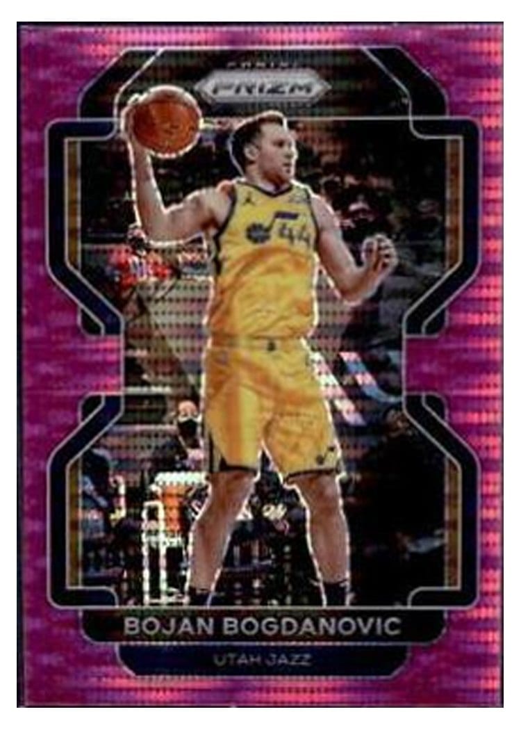 2021-22 Panini Prizm Base Set Bojan Bogdanovic #67 card