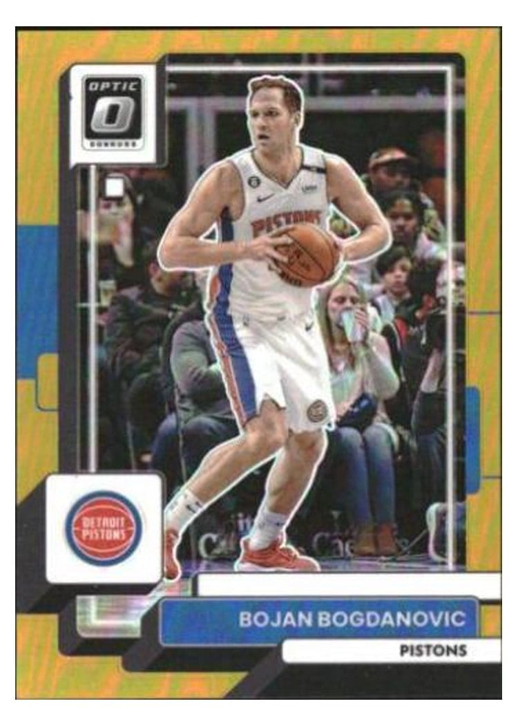 2022-23 Donruss Optic Base Set Bojan Bogdanovic #38 card