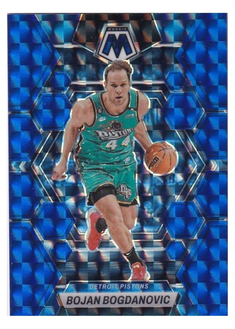 2022-23 Panini Mosaic Base Set Bojan Bogdanovic #87 card