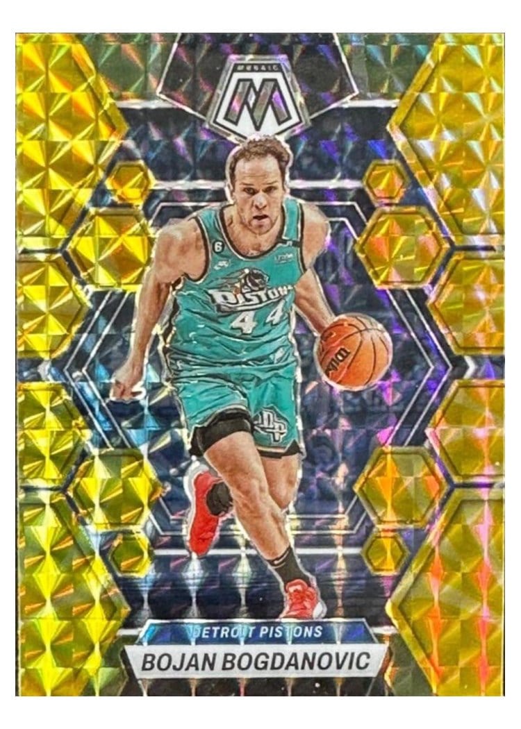 2022-23 Panini Mosaic Base Set Bojan Bogdanovic #87 card