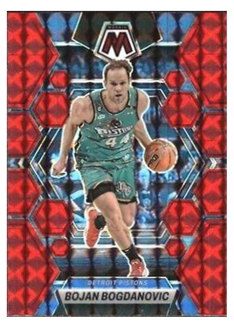 2022-23 Panini Mosaic Base Set Bojan Bogdanovic #87 card