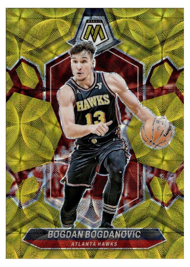 2023-24 Panini Mosaic Base Set Bojan Bogdanovic #167 card