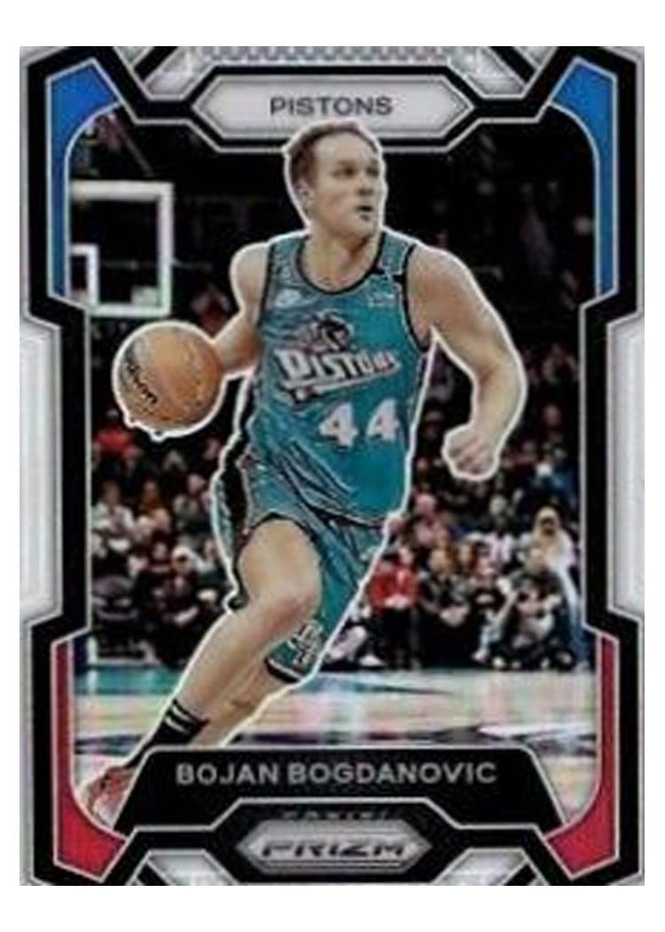 2023-24 Panini Prizm Base Set Bojan Bogdanovic #44 card