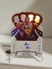 2019 Panini Crown Royale Rookie Autographs Bol Bol #CR-BOL card