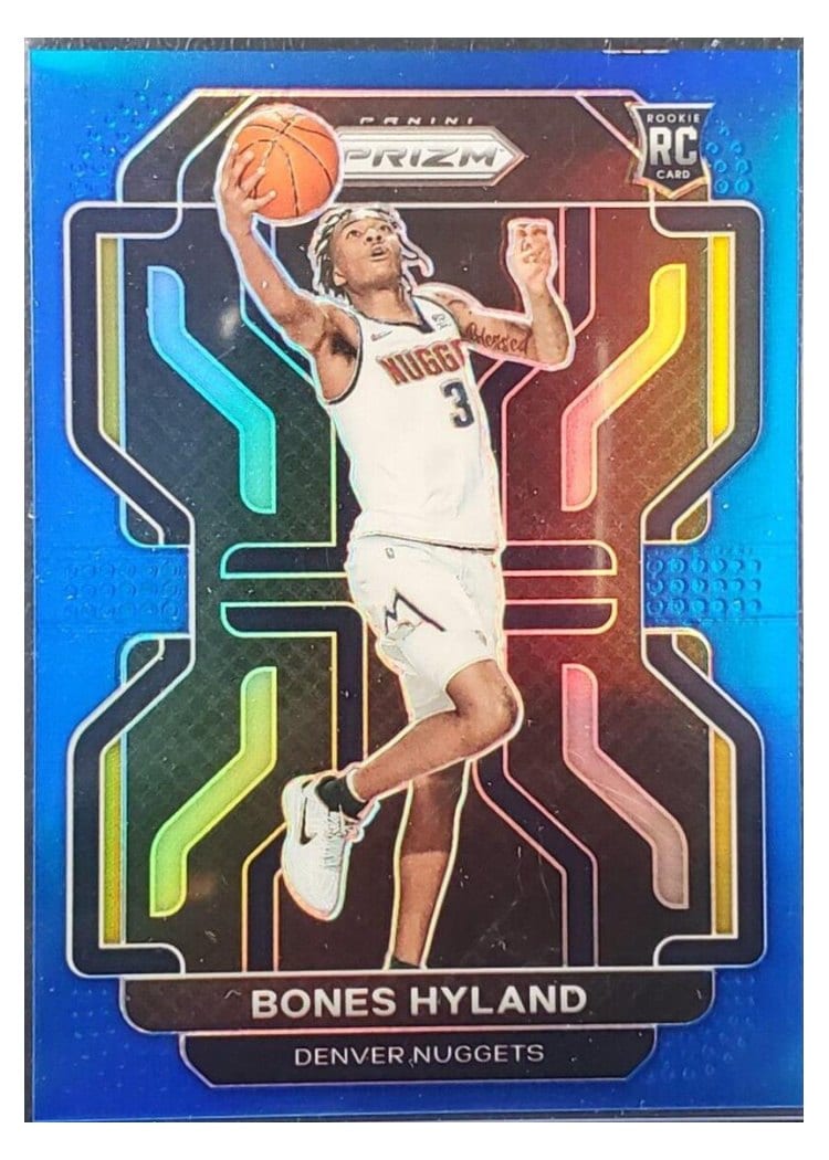 2021-22 Panini Prizm Base Set Bones Hyland #302 card