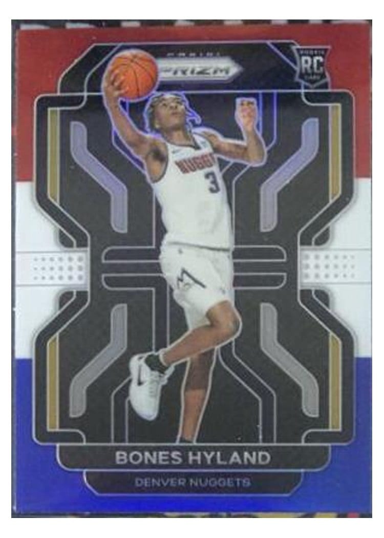 2021-22 Panini Prizm Base Set Bones Hyland #302 card