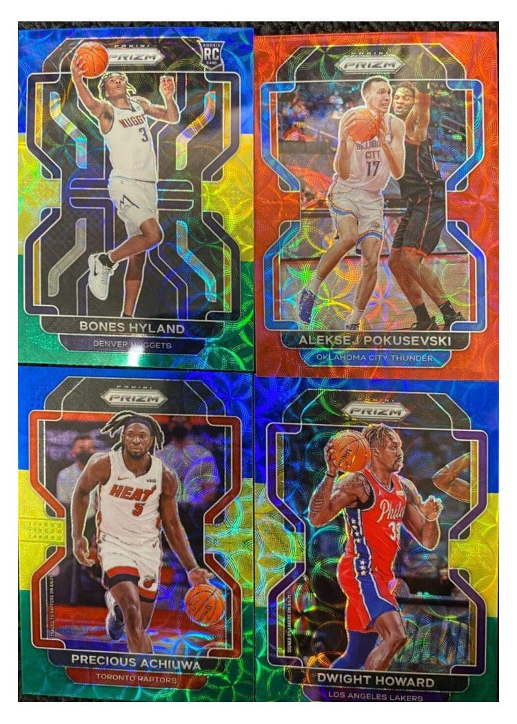 2021-22 Panini Prizm Base Set Bones Hyland #302 card